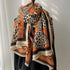 Color Blocking And Matching Cashmere Scarves For Women - ROUTINE FASHION